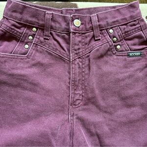 Rockies Women's Boot Cut Jeans - Purple